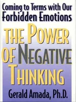 cover image of The Power of Negative Thinking